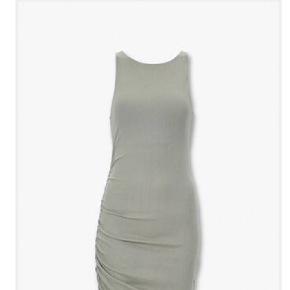 Forever 21 Ruched Bodycon Tank Dress